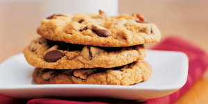 Lees meer over het artikel Koemelkvrije chewy american cookies